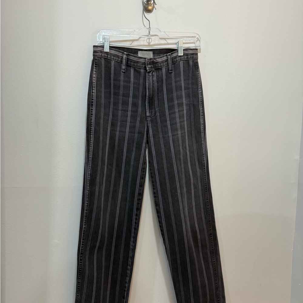 Boyish Women’s Black Striped Jeans